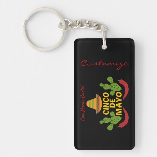 Cinco de Mayo Thunder_Cove Sleutelhanger (Voorkant)