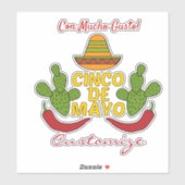 Cinco de Mayo Thunder_Cove Sticker (Vel)