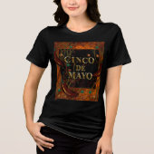 Cinco de Mayo Tri-Blend Shirt (Voorkant)