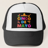 Cinco De Mayo Trucker Pet (Voorkant)