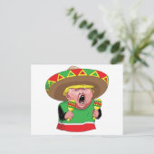 Cinco de Mayo trump Briefkaart (Staand voorkant)