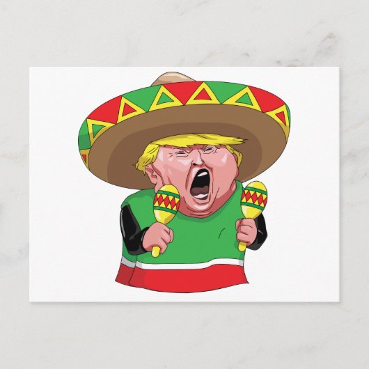 Cinco de Mayo trump Briefkaart (Voorkant)