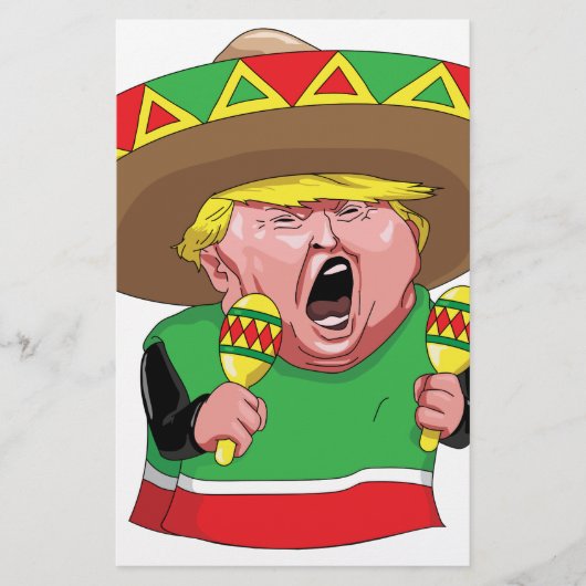 Cinco de Mayo trump Briefpapier (Voorkant)
