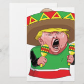 Cinco de Mayo trump Briefpapier (Voorkant / Achterkant)