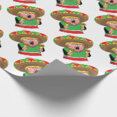 Cinco de Mayo trump Cadeaupapier (Hoek)