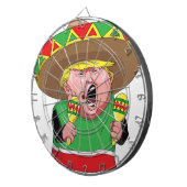 Cinco de Mayo trump Dartbord (Voorkant Rechts)