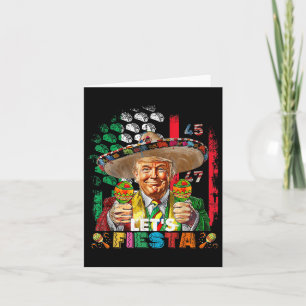 Cinco de Mayo Trump Taco Grappig Mexicaans Trump l Kaart