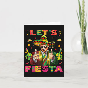 Cinco de Mayo Trump Taco Grappig Mexicaans Trump l Kaart