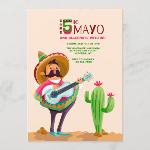 Cinco de Mayo Uitnodiging