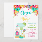 Cinco de Mayo Uitnodiging (Voorkant / Achterkant)
