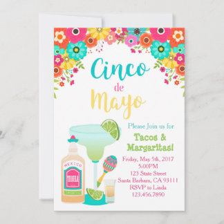 Cinco de Mayo Uitnodiging