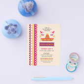 Cinco De Mayo uitnodigingsfolder Flyer (Enkel)