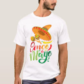 Cinco De Mayo Unisex T-Shirt (Voorkant)