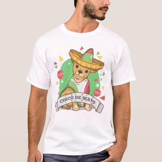 Cinco De Mayo Unisex T-Shirt (Voorkant)