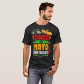 Cinco De Mayo Verjaardag Cinco De Mayo Fiesta P T-shirt (Voorkant volledig)