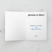 Cinco de Mayo Verjaardag Kaart (Binnen)