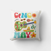 Cinco De Mayo Viering Mexicaans thema Kussen (Voorkant)