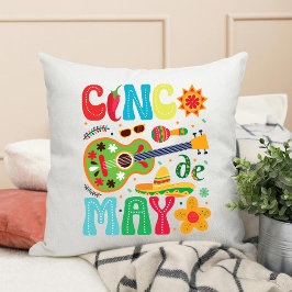 Cinco De Mayo Viering Mexicaans thema Kussen