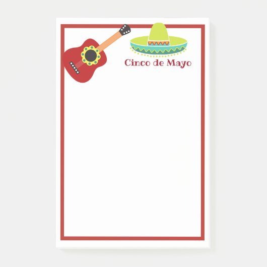 Cinco de Mayo-vierings Post-It-notities Post-it® Notes (Voorkant)