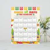 Cinco de Mayo Vind iemand afdrukbaar spel 8.5x11 (Staand voorkant)