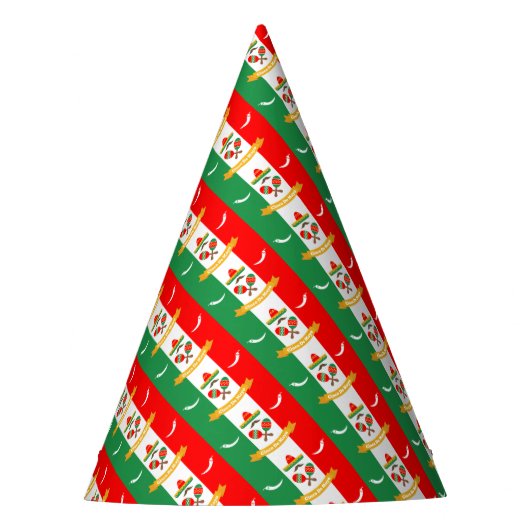 Cinco De Mayo vlag Feesthoedjes (Voorkant)