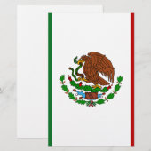 Cinco de Mayo Vlag van Mexico Briefpapier (Voorkant / Achterkant)