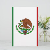 Cinco de Mayo Vlag van Mexico Briefpapier (Staand voorkant)