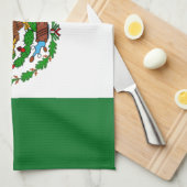 Cinco de Mayo Vlag van Mexico Theedoek (Quarter Fold)