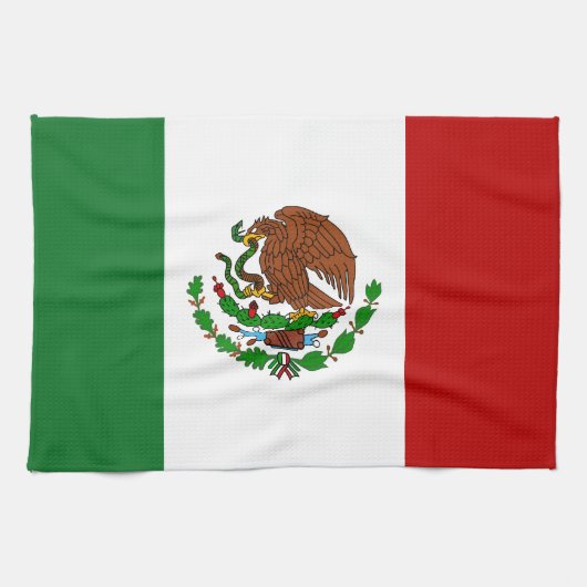 Cinco de Mayo Vlag van Mexico Theedoek (Horizontaal)