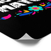 Cinco de Mayo voor Mannen vrouwen Kinder Mexicaans Poster (Hoek)