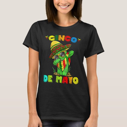 Cinco de Mayo voor Mannen vrouwen Kinder Mexicaans T-shirt (Voorkant)