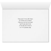 Cinco de Mayo voor oom, kleurrijk mozaïekontwerp (Binenzijde Horizontaal (Onderkant))