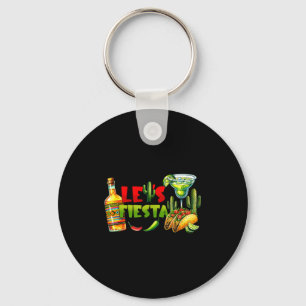 Cinco de mayo voor vrouwen fiesta squad sleutelhanger