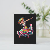 Cinco de Mayo Vrouw Briefkaart (Staand voorkant)