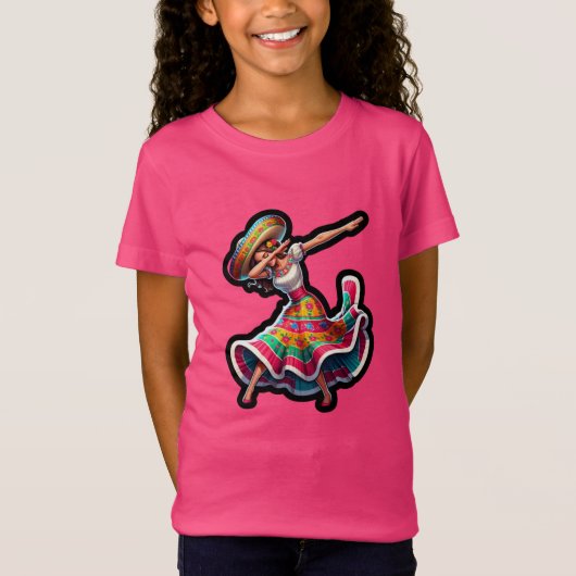 Cinco de Mayo Vrouw T-shirt (Voorkant)