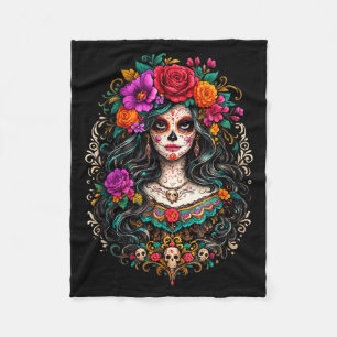 Cinco De Mayo Vrouwen Mexicaans Feest 5 De Mayo Su Fleece Deken