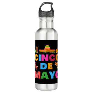 Cinco De Mayo Waterfles