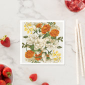 Cinco De Mayo-Waterverf floral Servet (Insitu)