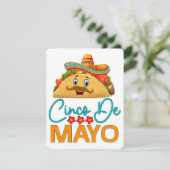 Cinco de Mayo wenskaarten, originele kunst Feestdagenkaart (Staand voorkant)