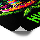Cinco De Mayo Wiet Grappige Stoner Humor  Poster (Hoek)