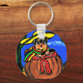 Cinco de Mayo Yorkie Poo Sleutelhanger (Voorkant)