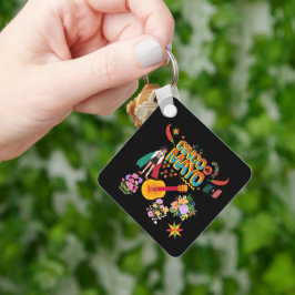 Cinco De Mayo zwart Sleutelhanger
