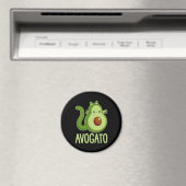 Cinco De Meow Avogato Cat Avocado Magneet (Insitu (Vaatwasser))