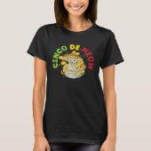 Cinco de Meow Cat Mexico Pride Mexican Cinco De M T-shirt (Voorkant)