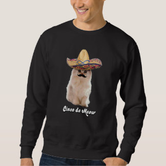 Cinco de Meow Cat Sombrero Cinco de Mayo Party Cat Trui