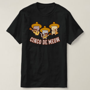 Cinco de Meow Cat T-Shirt