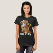 Cinco de Meow Cinco de Mayo Cat Costume T-shirt (Voorkant volledig)