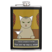 Cinco de Meow Flask Heupfles (Voorkant)