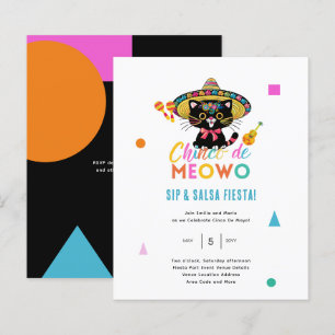 Cinco de Meowo Fun Fiesta 5 mei Cat Theme