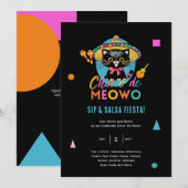 Cinco De Meowo Fun Fiesta Cat Mayo Party Kaart (Voorkant / Achterkant)